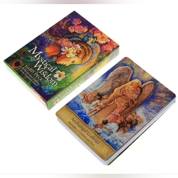 LAST 1! FREE CRYSTALS! Mystical Wisdom Card Deck by Gaye Guthrie Josephine Wall - Picture 2 of 9